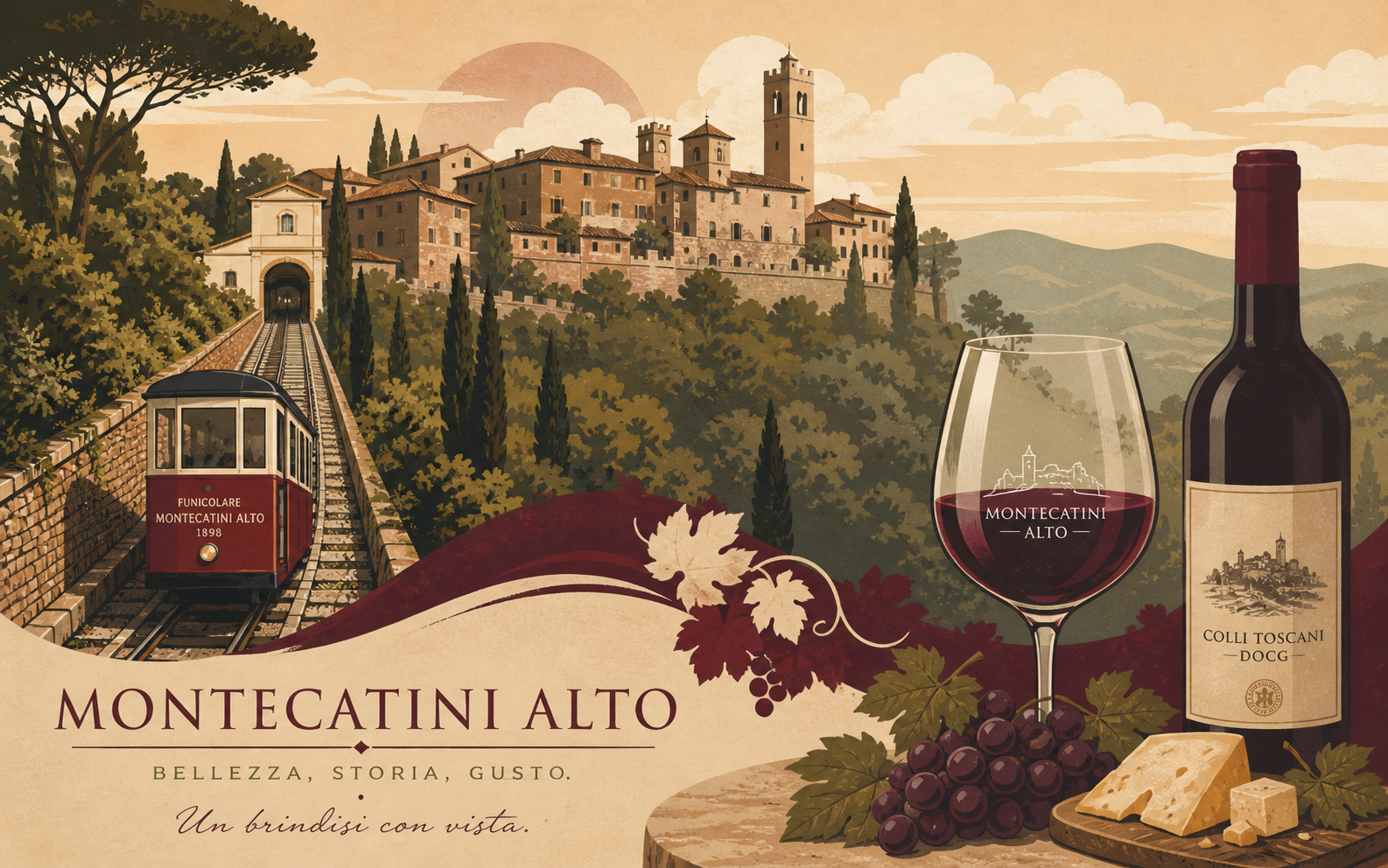 Experience the charm of Tuscany